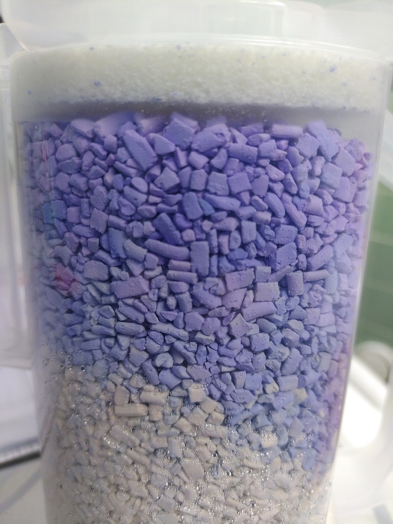 Erschöpfter Atemkalk