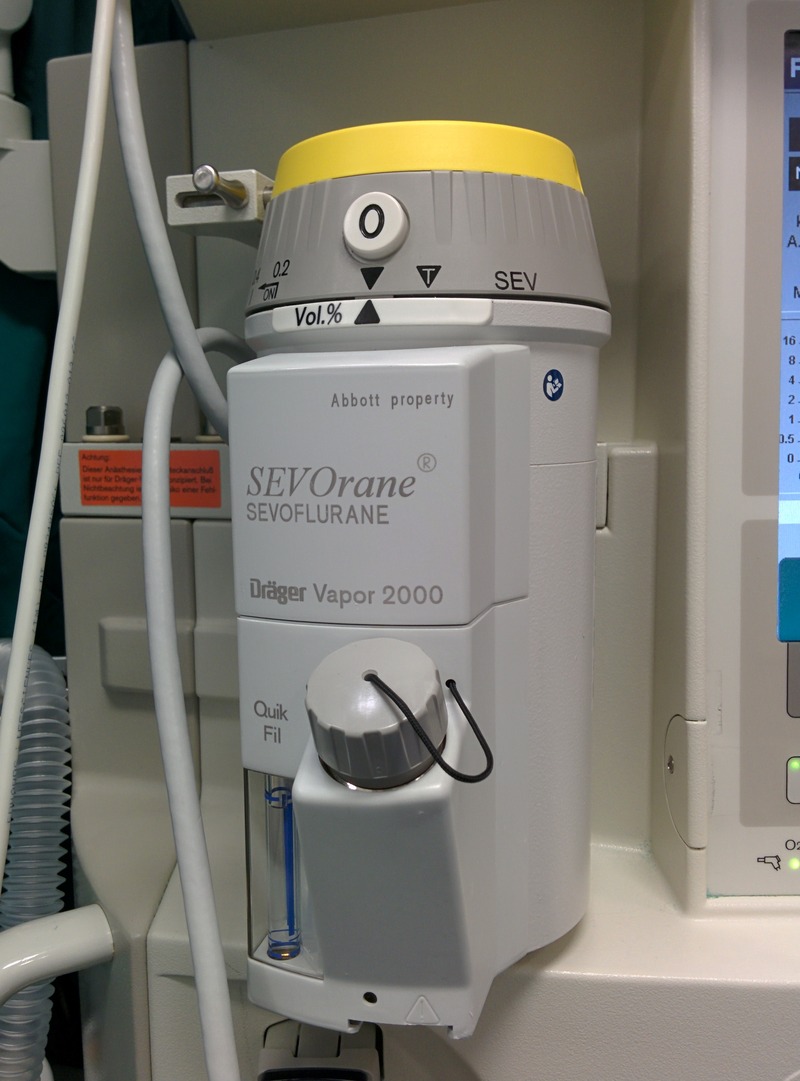 Sevofluran-Vapor